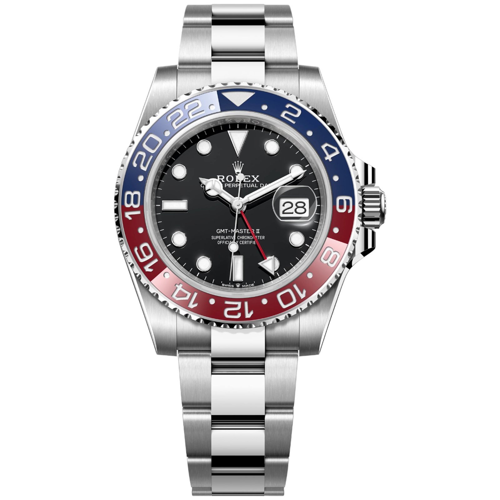Rolex GMT-Master II “Pepsi”, reference 126710BLRO