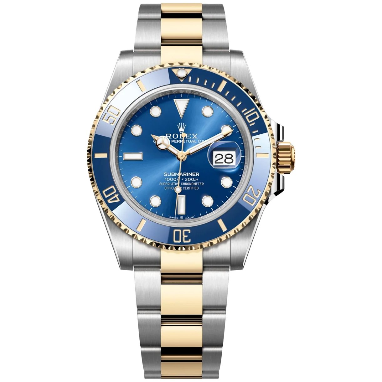 Rolex Submariner Date “Bluesy”, reference 126613LB-0002